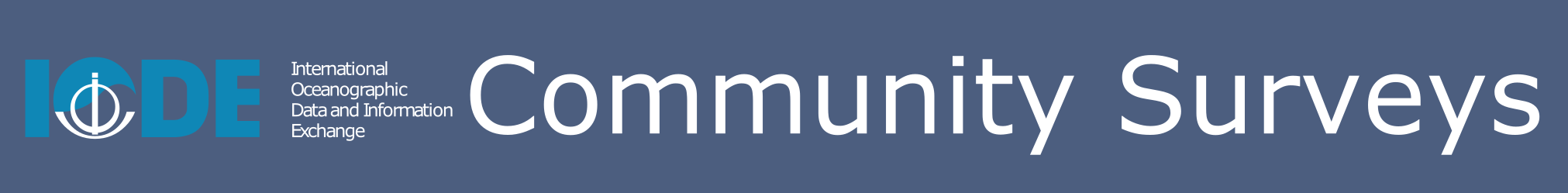 IODE Community Surveys